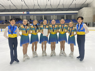 インターミディエイト優勝：京都宇治シンクロ　インターミディエイト